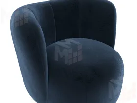 Кресло Лига-072 ( велюр TOWER 13 синий )