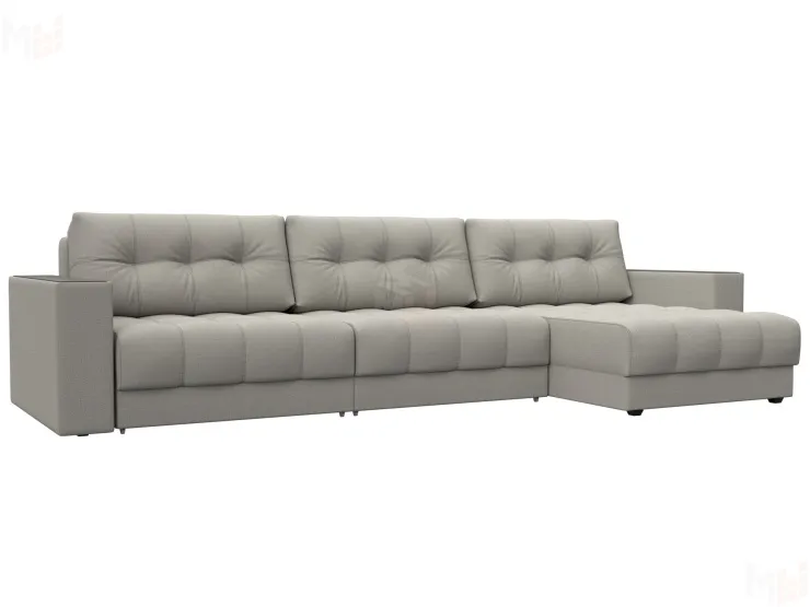 Диван угловой с декором Лига-049 НПБ Лонг