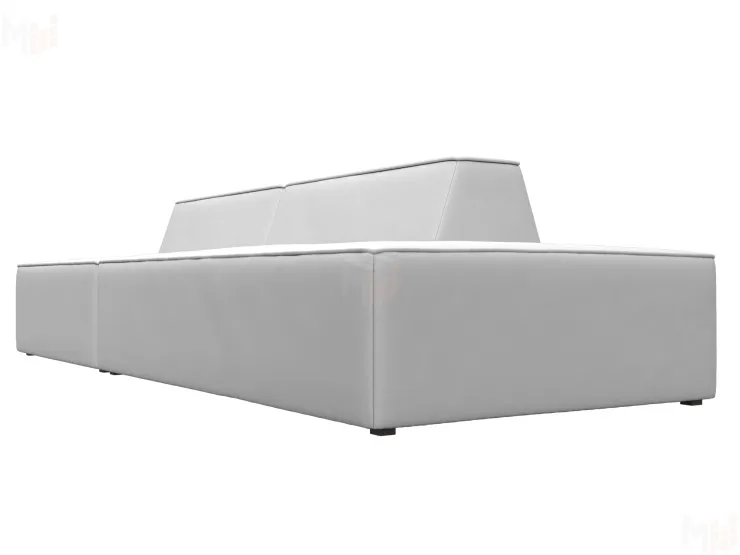 Диван прямой модульный Монс Модерн правый ( GRIFON 01 белый )