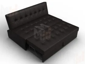 Диван прямой Лига-107 (160) ( GRIFON 12 коричневый )