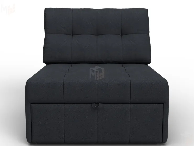 Кресло-кровать Лига-107 (80) ( JOLY 16 темно-серый )