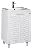 Тумба под умывальник "Andrea 58" 3D без ящика Домино