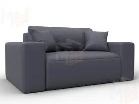 Кресло Лига-036 НПБ ( GRIFON 15 серый )