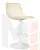 Стул барный DOBRIN TAILOR WHITE (бежевый велюр (MJ9-10))