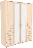 Шкаф для одежды с 2 зеркалами ГАРУН-К 514.06