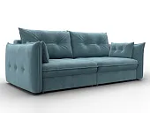 Диван прямой Лига-100 НПБ ( SEVEN 113 бирюзовый )