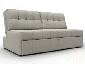 Диван прямой Лига-107 (160) ( Амур 02 бежевый )