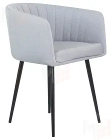 Стул обеденный DOBRIN ALINA (серо-голубая ткань (LAR-106D-23))
