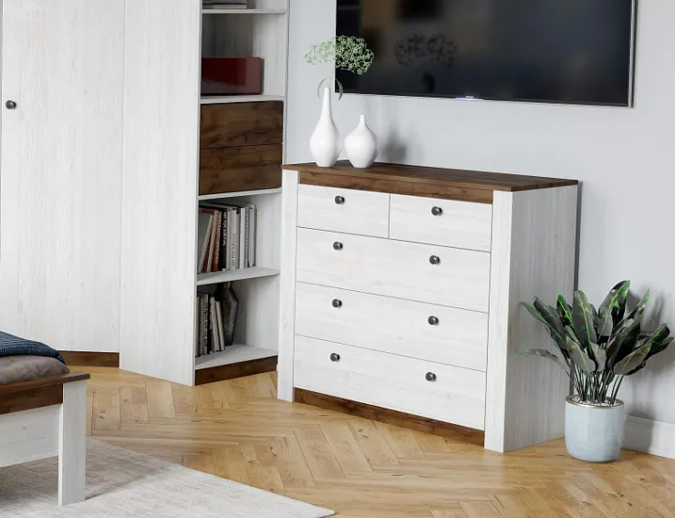 Комод с пятью ящиками Даллас