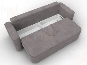 Диван прямой Лига-118 НПБ ( LAIM 04 бежевый )