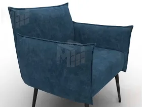 Кресло Лига-083 ( BRUT 11 синий )