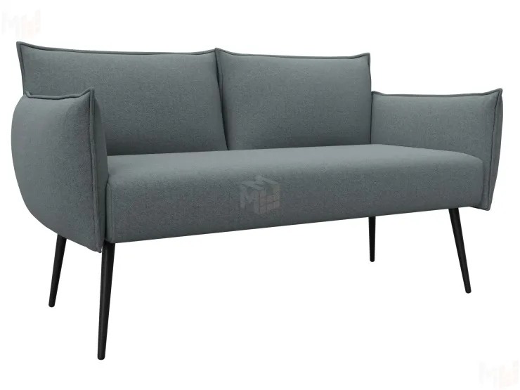 Диван прямой Лига-083 ( Амур 07 серый )