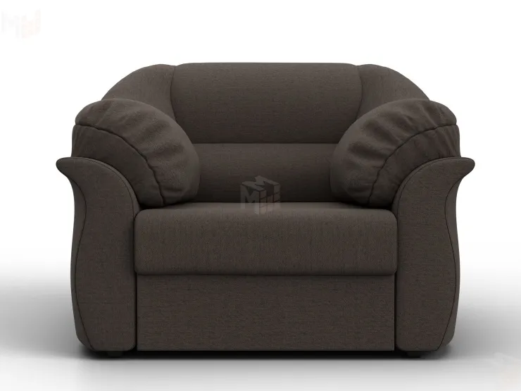 Кресло Карнелла ( Амур 05 коричневый )