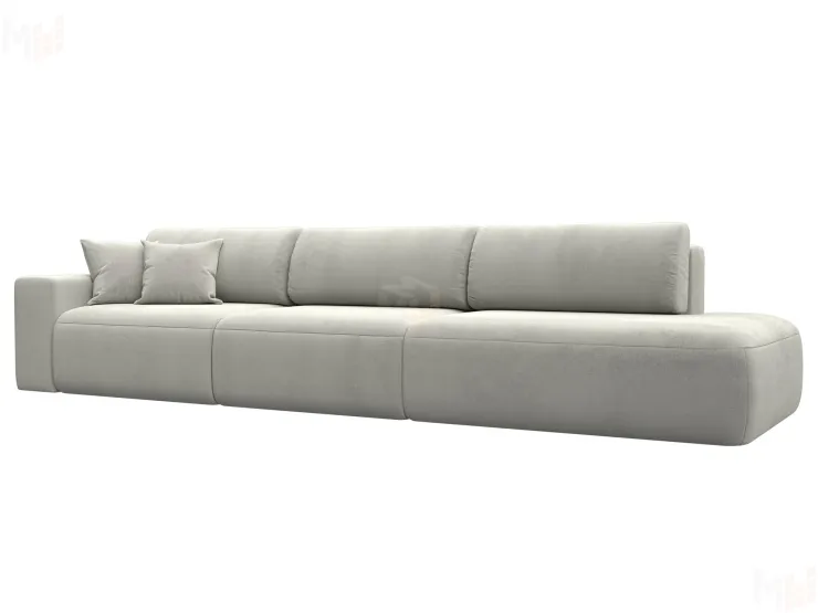 Диван прямой Лига-036 НПБ Модерн Лонг подлокотник слева