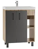 Тумба под умывальник "Фостер 70" Craft без ящика Домино