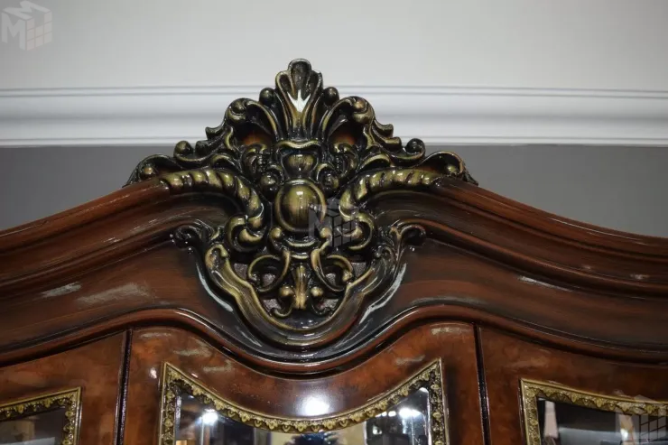 Сервант Джоконда 5-ств корень дуба глянец