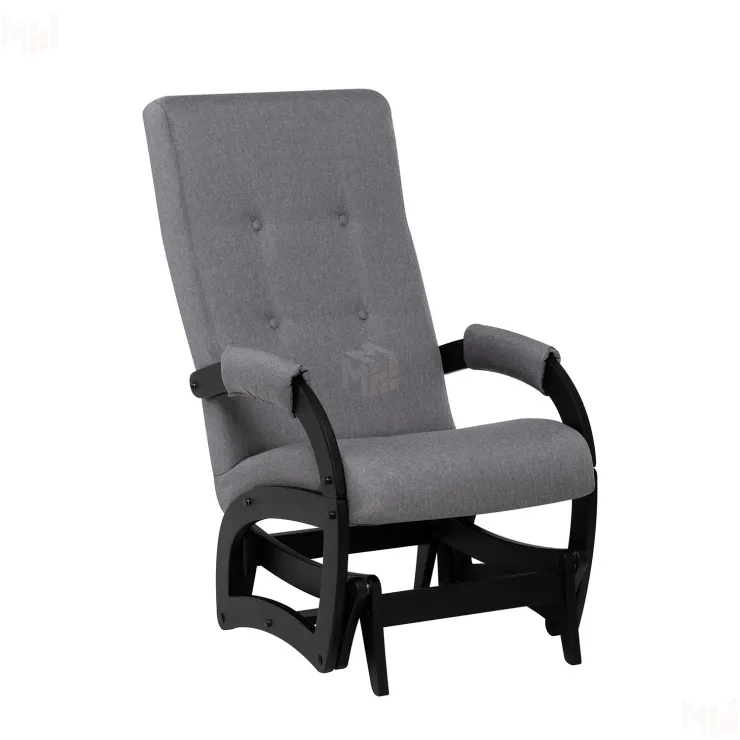 Кресло-маятник Leset Тея (Венге/Savana Plus Mouse (серый))