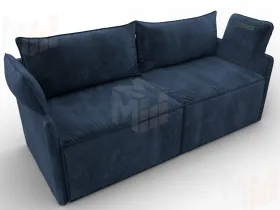 Диван прямой модульный Лига-106 ( TOWER 13 синий )