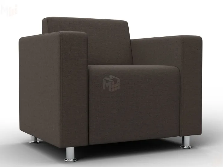 Кресло Лига-093 ВН ( Амур 05 коричневый )