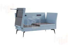 Кушетка Шарли Голубой Кушетка Шарли Голубой