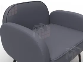 Кресло Лига-086 ( GRIFON 15 серый )