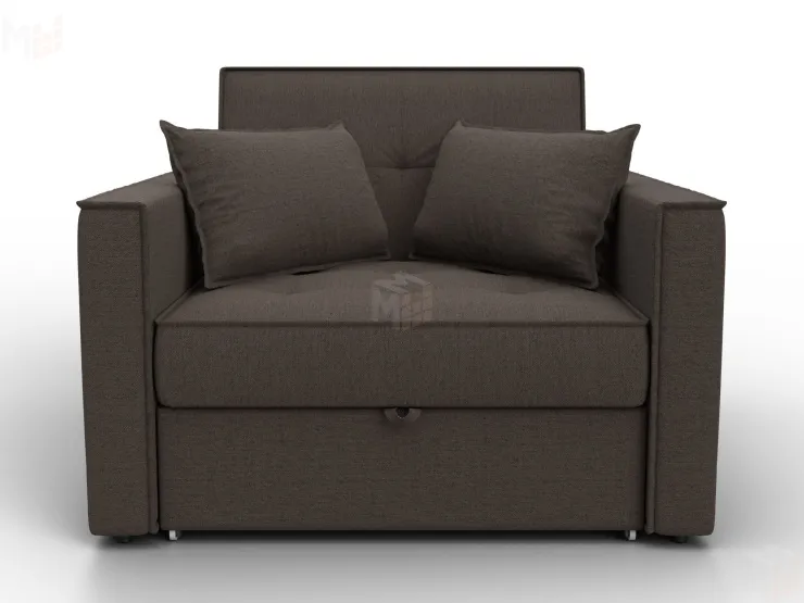 Кресло-кровать Лига-104 (80) ( Амур 05 коричневый )