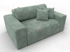 Кресло Лига-036 НПБ ( BRUT 08 зеленый )