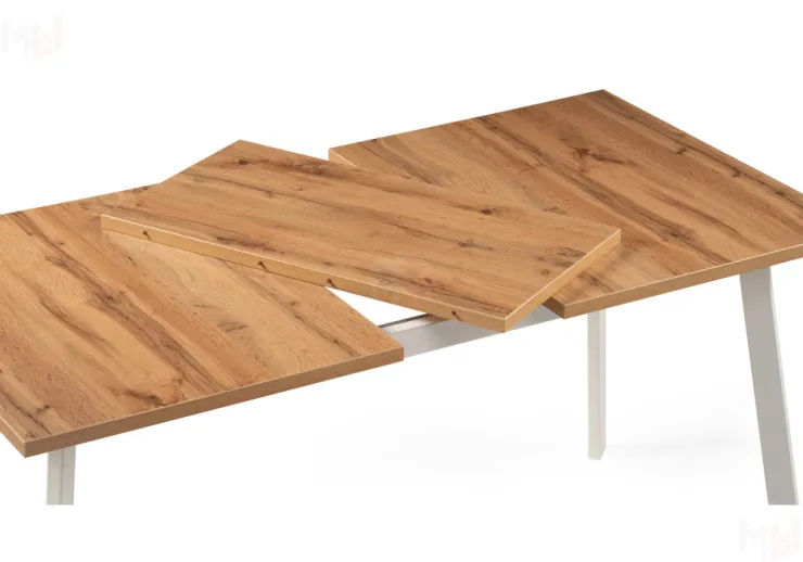 Стол Колон Лофт 120 дуб вотан / белый матовый