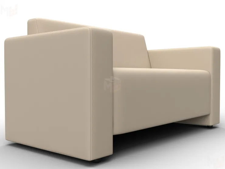 Диван прямой Лига-093 ( Бежевый )
