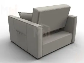 Кресло-кровать Лига-104 (80) ( Амур 02 бежевый )