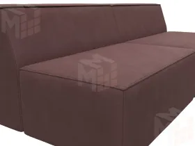 Диван прямой модульный Монс ( JOLY 09 бордовый )