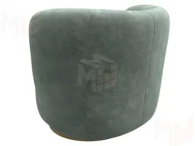 Кресло Лига-072 ( велюр BRUT 08 зеленый )