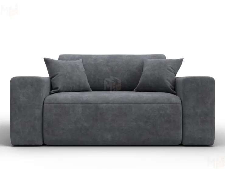 Кресло Лига-036 НПБ ( BRUT 16 темно-серый )