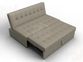 Диван прямой Лига-107 (140) ( GRIFON 04 бежевый )