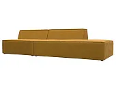 Диван прямой модульный Монс Модерн правый ( BRUT 10 желтый )