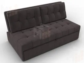 Диван прямой Лига-107 (160) ( SEVEN 727 коричневый )