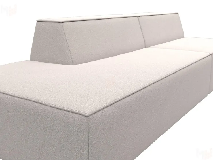 Диван прямой модульный Монс Модерн левый ( JOLY 05 бежевый )