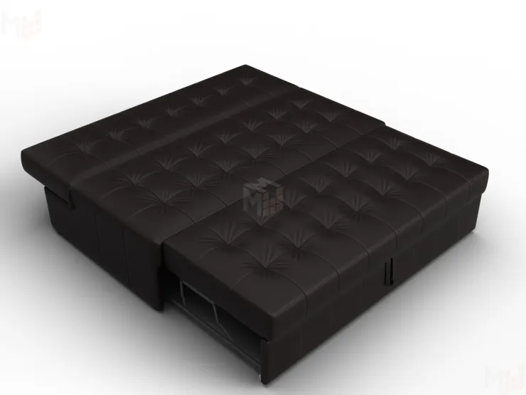 Диван прямой Лига-107 (160) ( GRIFON 12 коричневый )