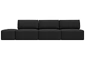 Диван прямой модульный с пуфом Лига-060 НПБ Лонг