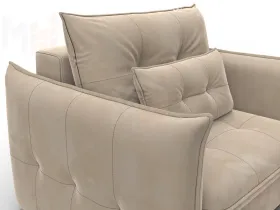 Кресло Лига-100 НПБ ( SEVEN 729 бежевый )