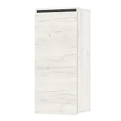 Пенал ГРЕТТА навесной 1С  Крафт белый-Антрацит