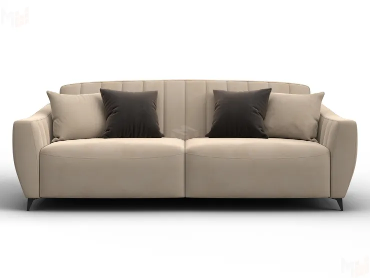 Диван-книжка Лига-095 НПБ ( SEVEN 729 бежевый )