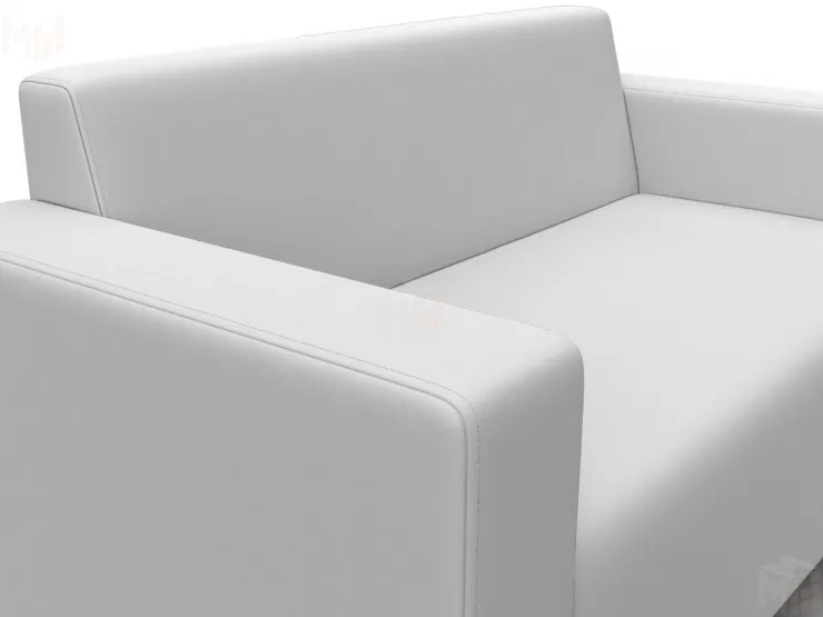 Диван прямой Лига-093 ( Белый )