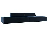 Диван прямой модульный Монс лофт ( TOWER 13 синий )