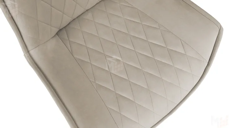 Стул Фэнди К4 Черный муар, Велюр Confetti Smoke