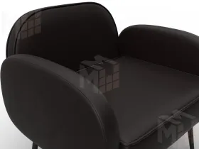 Кресло Лига-086 ( экокожа GRIFON 12 коричневый )