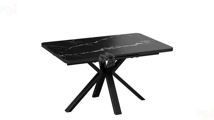 Стол обеденный Хэмптон Тип 1 черный мрамор