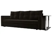 Диван прямой Атланта со столом справа