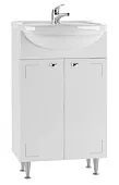 Тумба под умывальник "Альфана 50 Классик" без ящика Айсберг