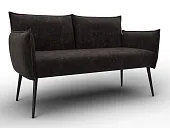 Диван прямой Лига-083 ( велюр BRUT 17 коричневый )
